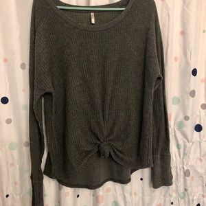 Kohls Front Tie Sweater